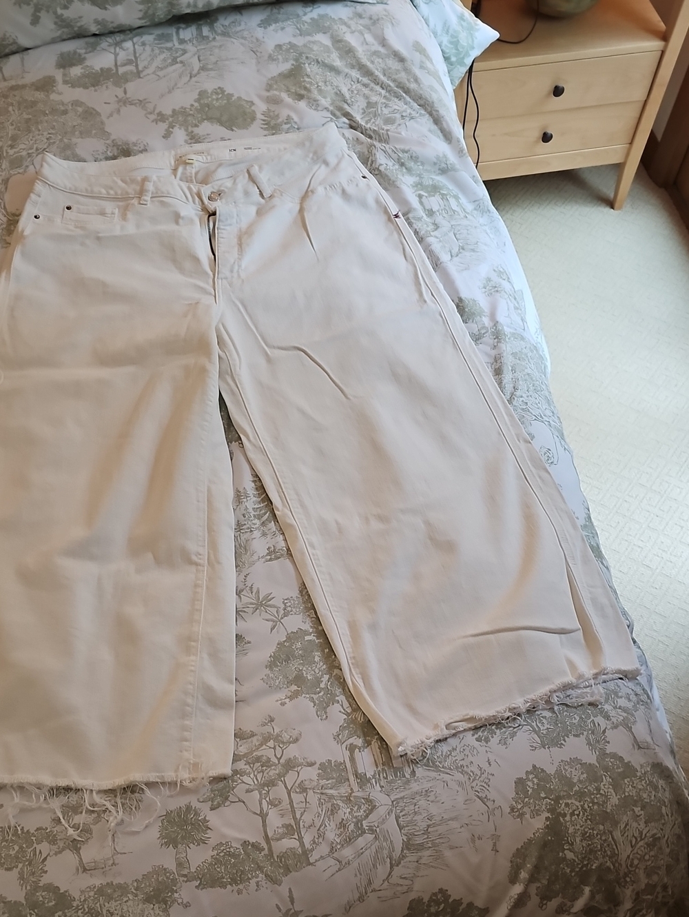Warp and Weft White Jeans